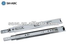 45mm 3- fold telescopic full extension ball bearing slide