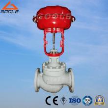 Pneumatic Globe Control Valve with Single Seat