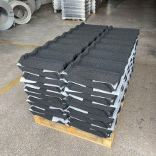 Fade-Proof Black Color Bond Types: Stone Coated Metal Roof Tiles