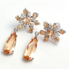 JENNIFER MEYER dangle drop earrings