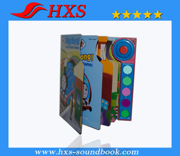 Pre-recorded Educational Book Push Button Sound Module