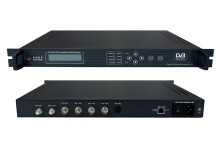 IP Multiplexer Scrambler QAM Modulator 64 IP input)/ ip to rf modulator