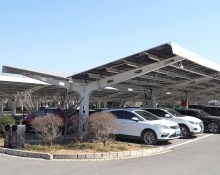Photovoltaic charging pile shed