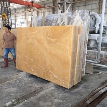 Luxury yellow honey onyx marble slabs cheap price
