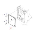 Dozer D375A-5 radiátor őr tartalék alkatrészek 195-54-81211 maszk