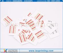 Beauty hang tag printing