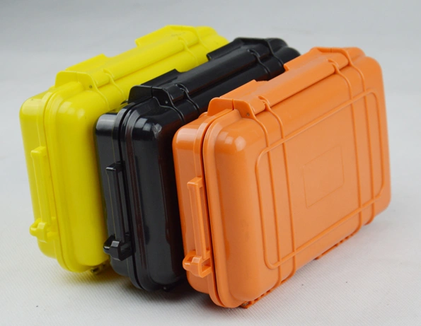 Customized Black ABS Hard Waterproof Tool Case with Foam