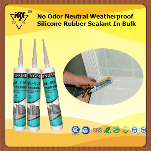 No Odor Neutral Weatherproof Silicone Rubber Sealant In Bulk