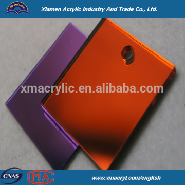 Colored acrylic material cast PMMA mirror sheet