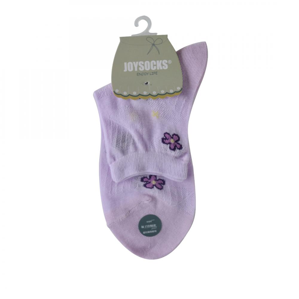 Mori Girl Crew Socks For Ladies Floral Design Jsfadt14005c Light Pink