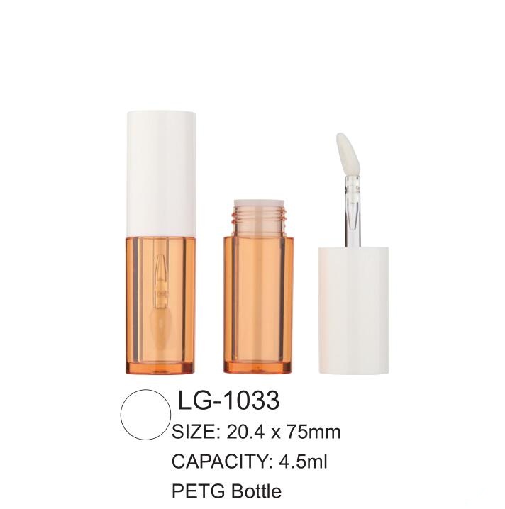 Round Empty Plastic Lipgloss Tube Packaging Bottle Container