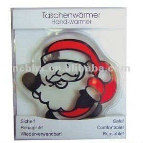 Santa Clau heat hot pack Christmas promotion gift