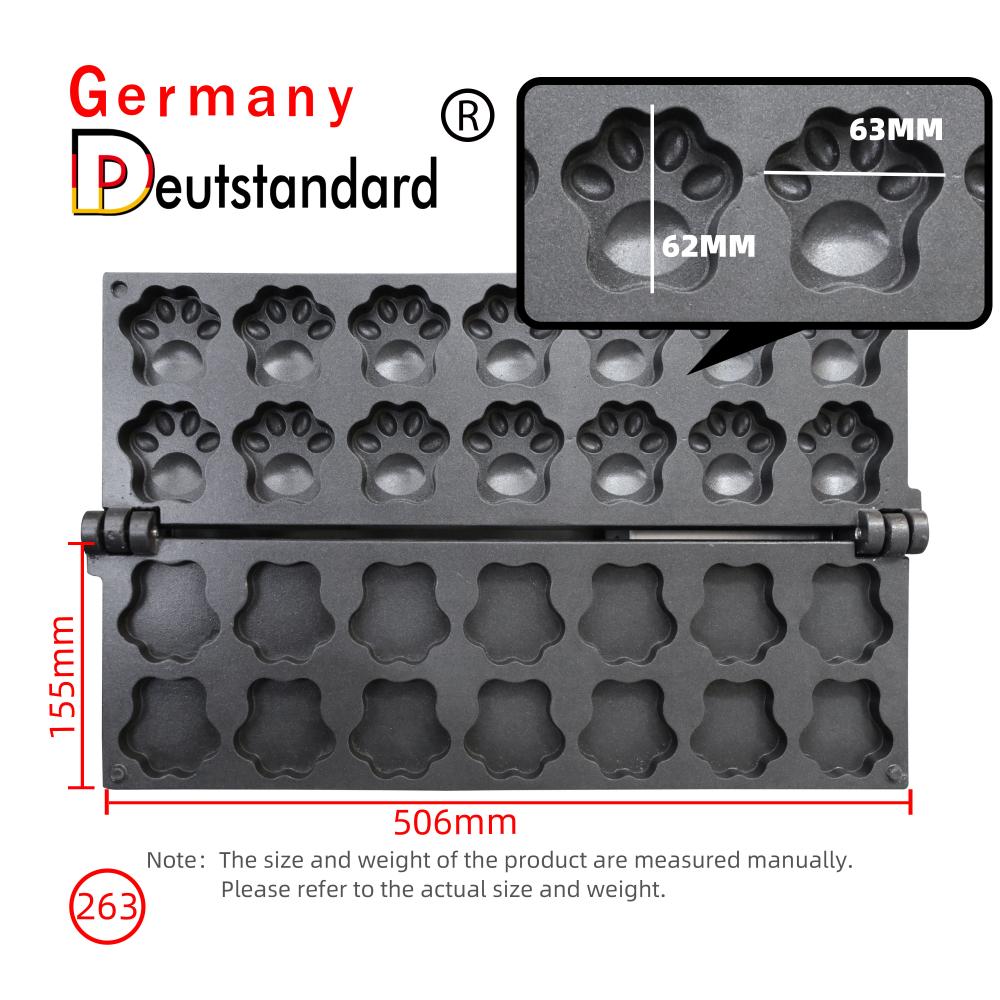 elektrische Katzenkrallenform Waffelmaschine zum Verkauf