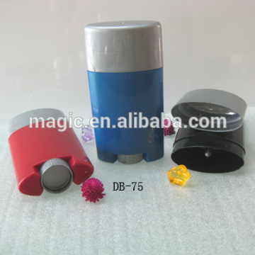 Hot selling PP material deodorant stick containers with twist up deodorant