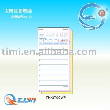 guest check --TM-3700WP