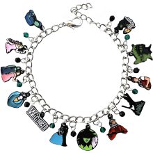 High Quality Wholesale Broadway Musical Wicked Charm Bracelets in Zinc Alloy