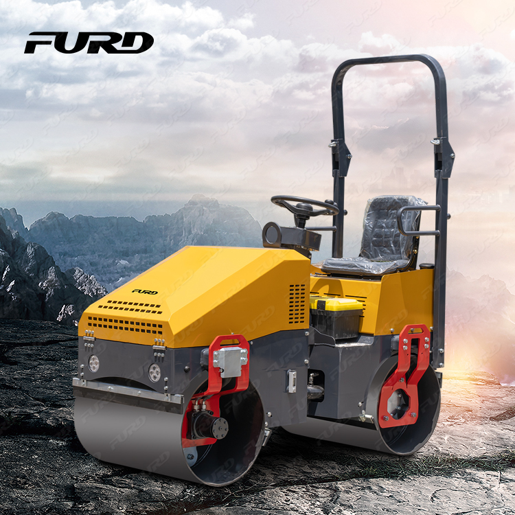 1ton Vibratory Mini Road Roller Compactor con rendimiento superior