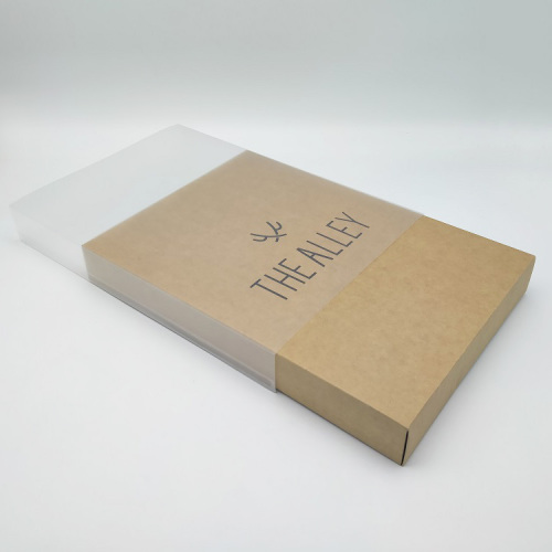 Frosted PVC Sleeve Box Hộp giấy kraft Hộp