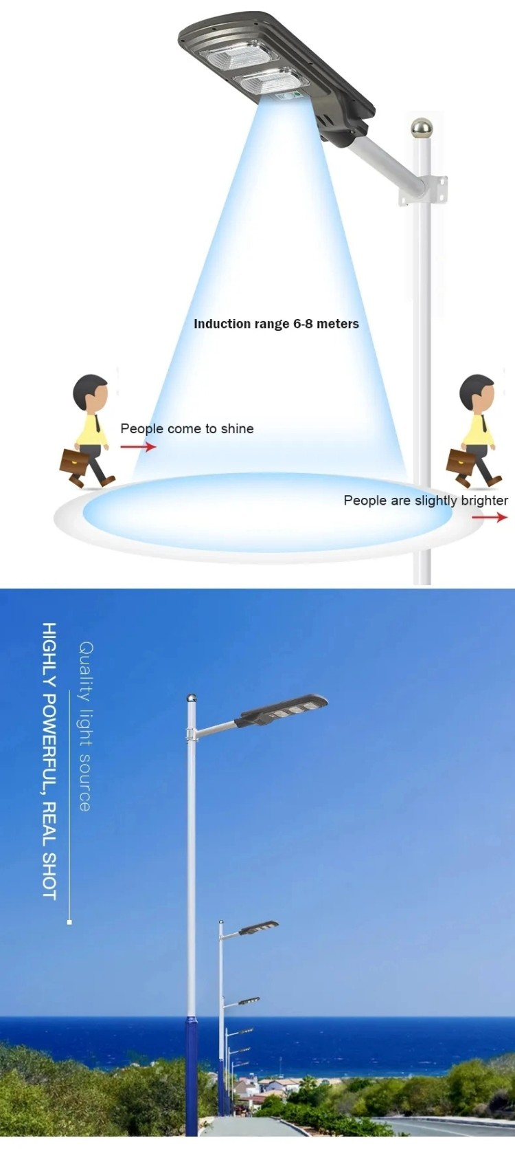 Integrated All In One Solar Light