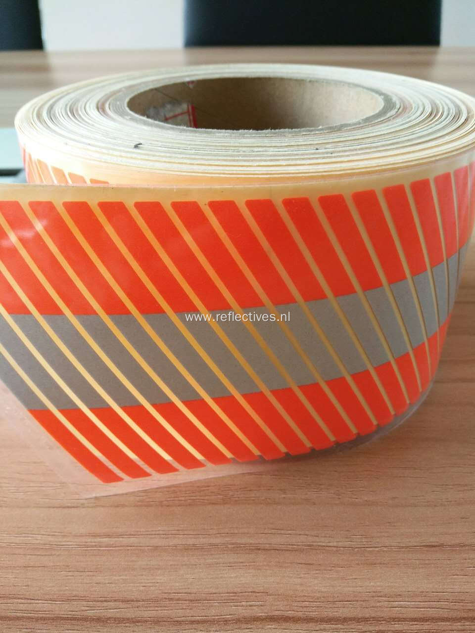 Orange Segmented Heat Transfer Reflective Film