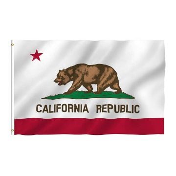 3x5 usa california state flags