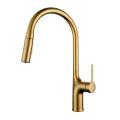 Deck Mounted Pull Down Kitchen Faucets With Sprayer