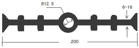 ASTM Standard Rubber Waterstop and PVC Waterstop