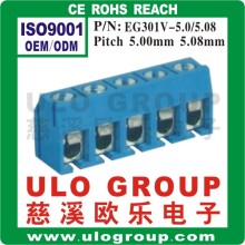 5.0MM PCB wire protector teminal block manufacturer/supplier/exporter - China ULO Group