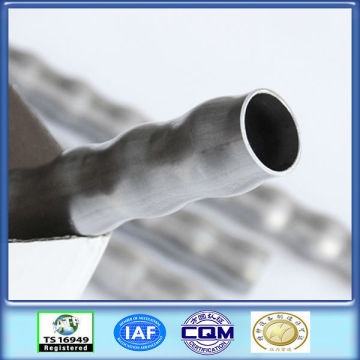 Welded heat exchanger node pipes