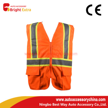 High Visibility Polyester Safety Vest