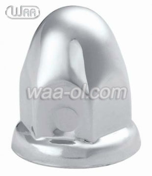 heavy duty truck stainless steel lug nut cover