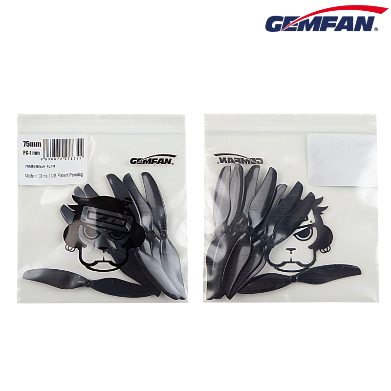 3-Inch 75mm 2-Blade PC Propeller for Tinywhoop