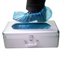 Small size shoe cover dispenser