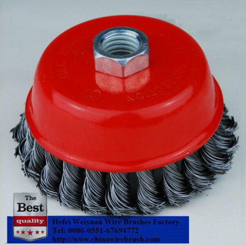 Your best choose Angle Grinder Wire Brush Cup Wheel for cleaning spot welds