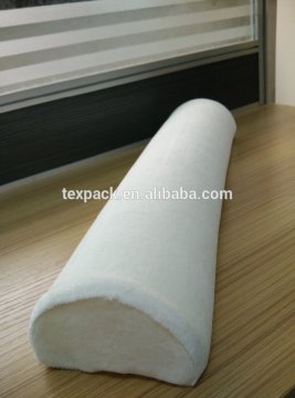 Half Roll Bloster Multi-use Comfort Semi-cylinder Memory Foam Half Moon Pillow