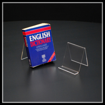 acrylic book stand for book store,library book holder display