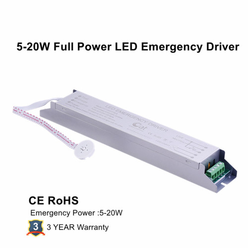 Driver voor noodverlichting per buis LED 5-20W