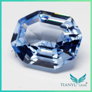 2016 Most Popular AAAAA Artificial Synthetic Spinel Gem Octagon cut