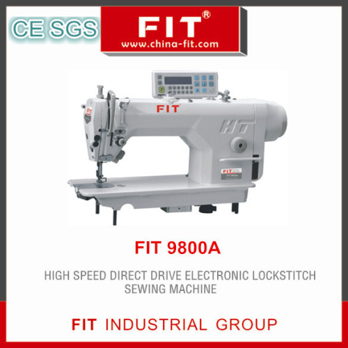 High Speed Direct Drive Electronic Lockstitch Sewing Machine