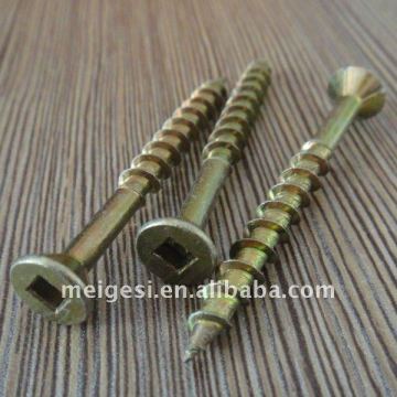 Square Socket Head Chipboard Screw With 4 Nibs