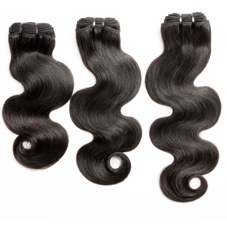 Unprocessed Body Wave Hair 100% Natural Remy Indian Hair Bundles With Closure Virgin Human Hair