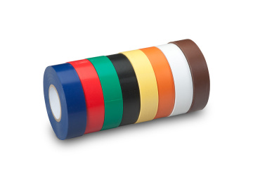 Low voltage application PVC electrical tape