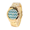 New Cheap Ladies Fashion Gold Metal Watch