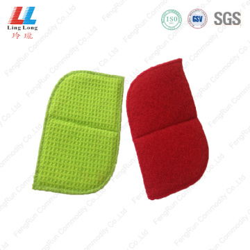 United shape dish washing style sponge