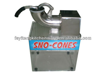Ice crusher snow cone machine