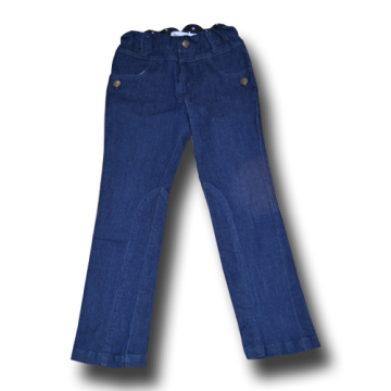 Babies elastic waist blue skinny jeans