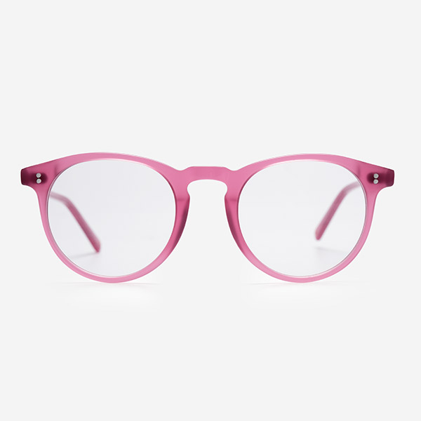 Round D-Frame  Acetate  Women and Men Optical Frames