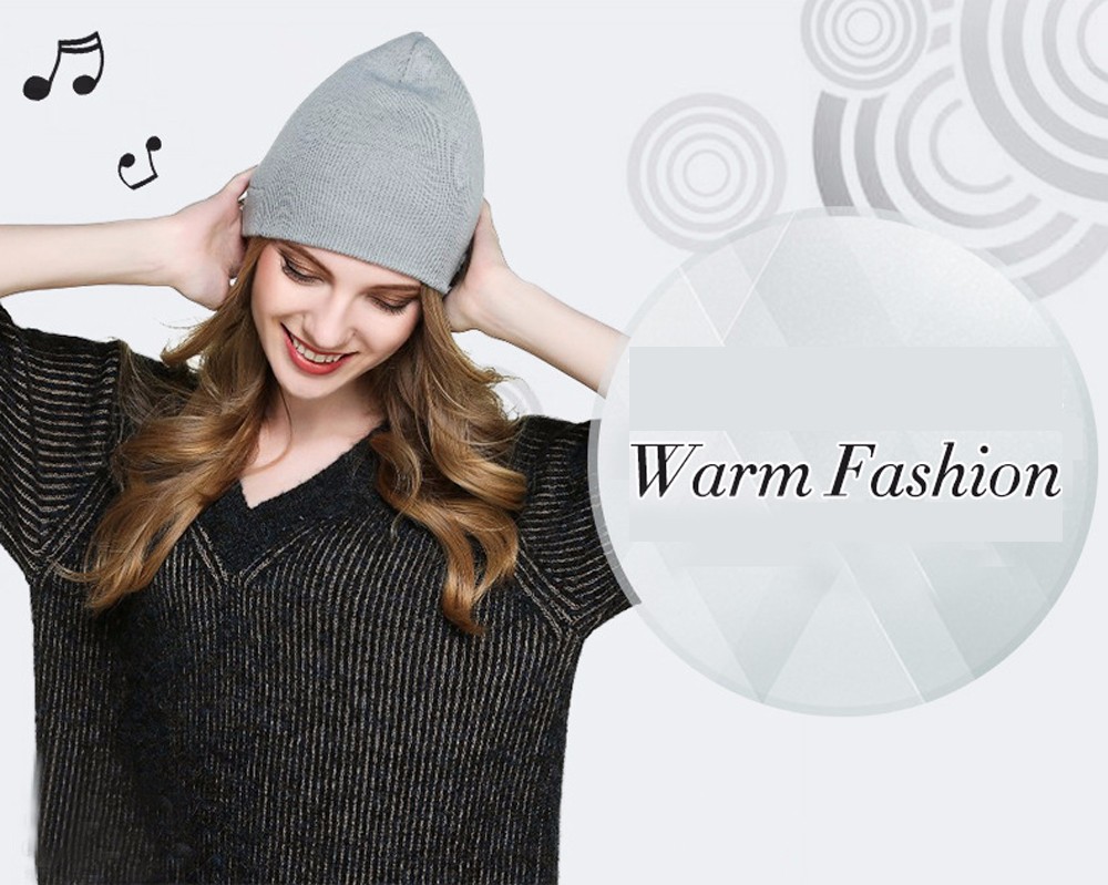 Warm Wireless Earphone Music Beanie Hat Headphone