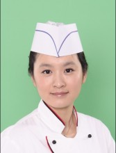 Paper forage hat (single blue line)