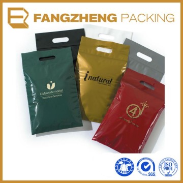 hot selling customized plastic bag carrying hand bag